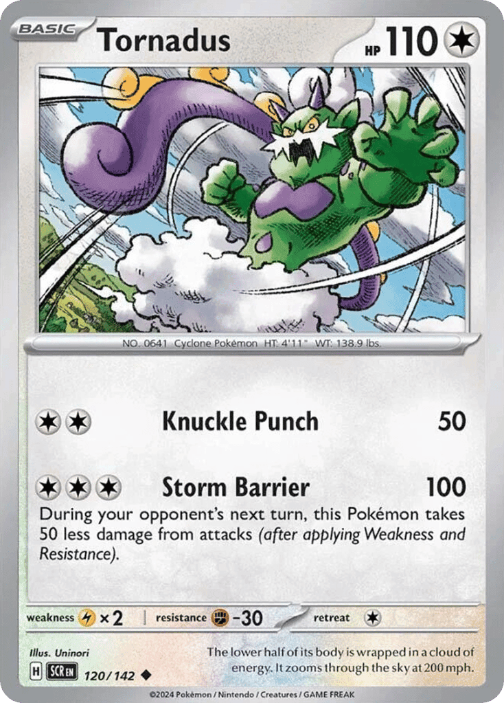 Tornadus 120/142