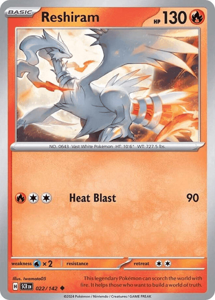 Reshiram 022/142
