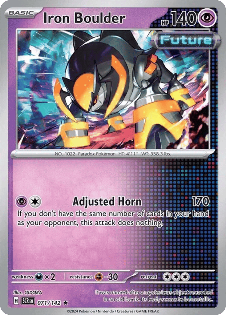 Iron Boulder 071/142