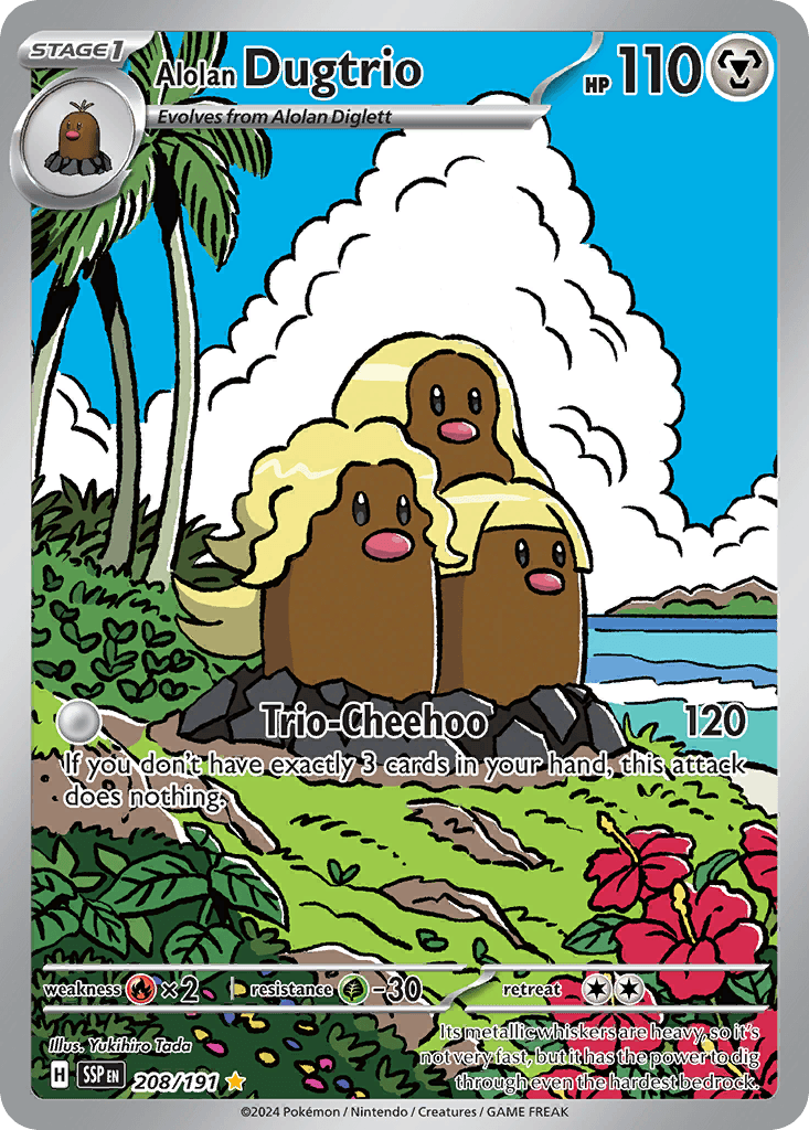 Alolan Dugtrio 208