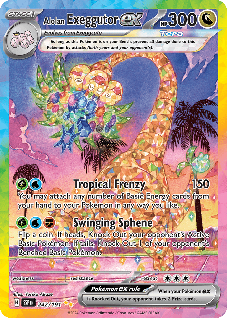 Alolan Exeggutor ex 242