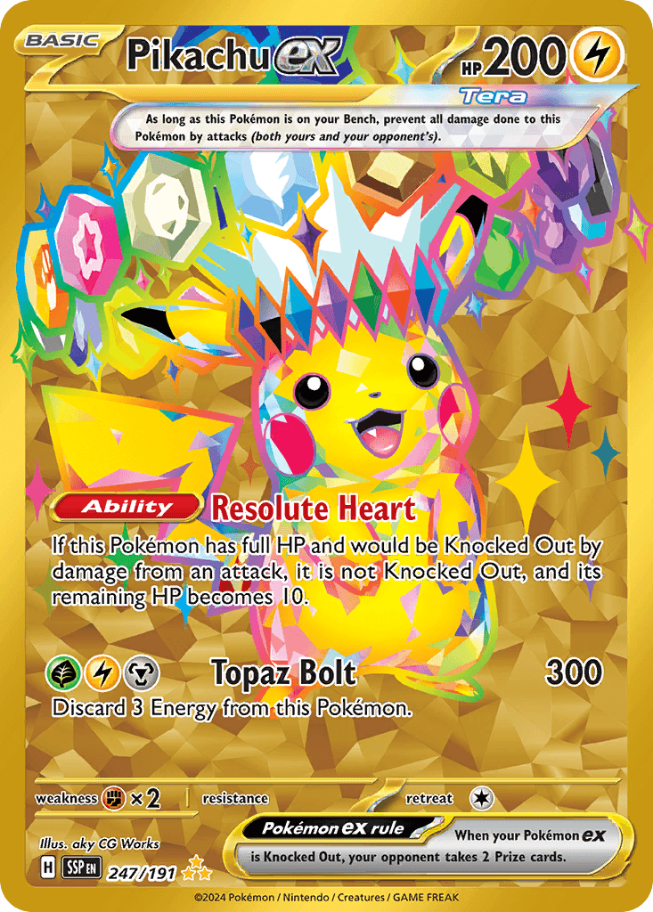 Pikachu ex 247