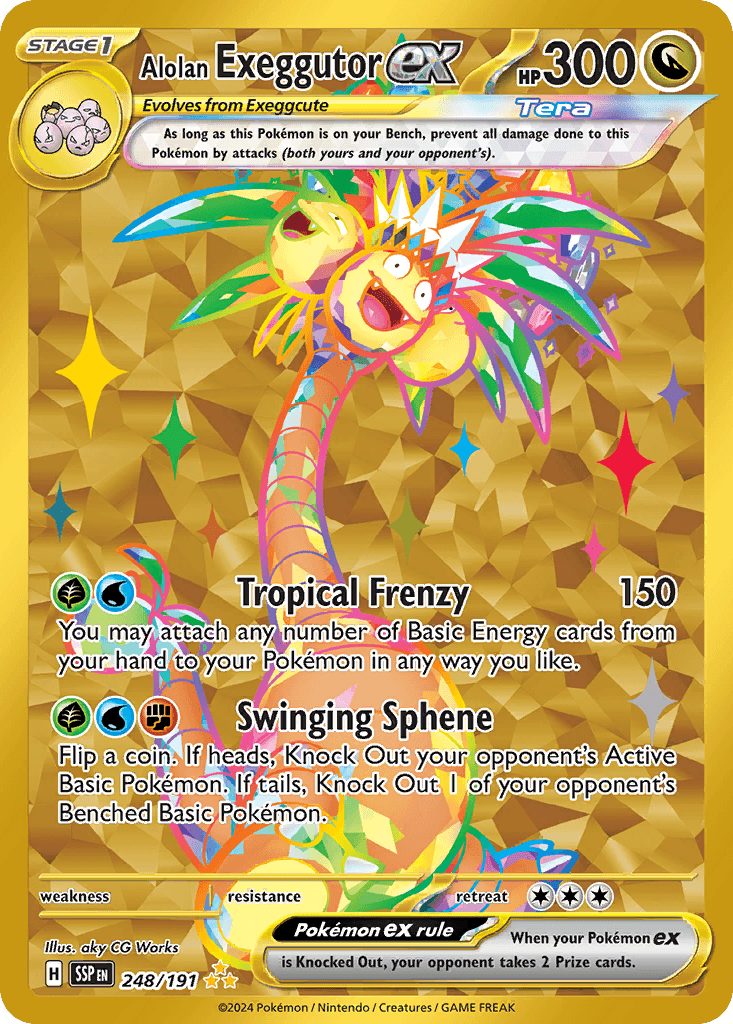 Alolan Exeggutor ex 248
