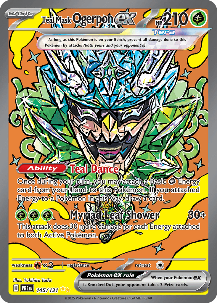 Teal Mask Ogerpon ex 145