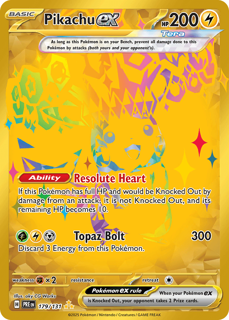 Pikachu ex 179