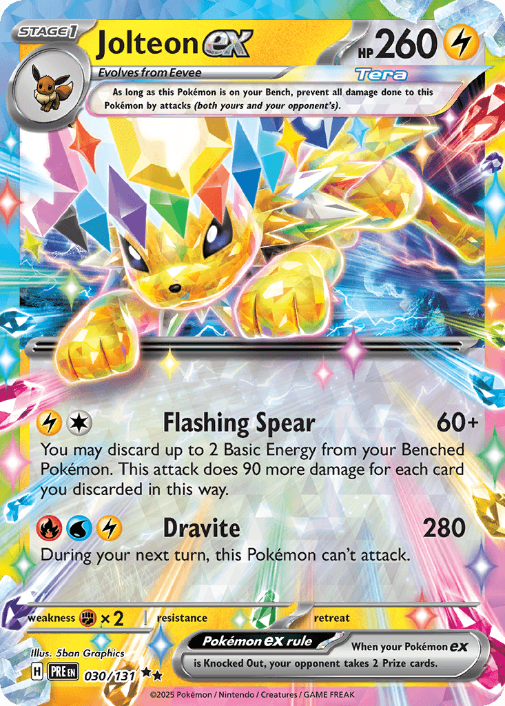 Jolteon ex 030/131