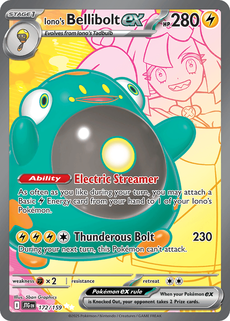 Iono's Bellibolt ex 172/159