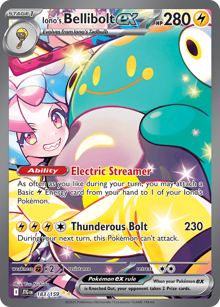 Iono's Bellibolt ex 183/159
