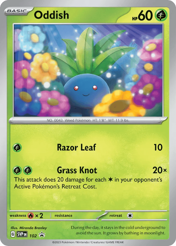 Oddish 102