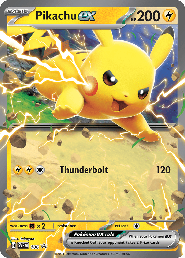 Pikachu ex 106