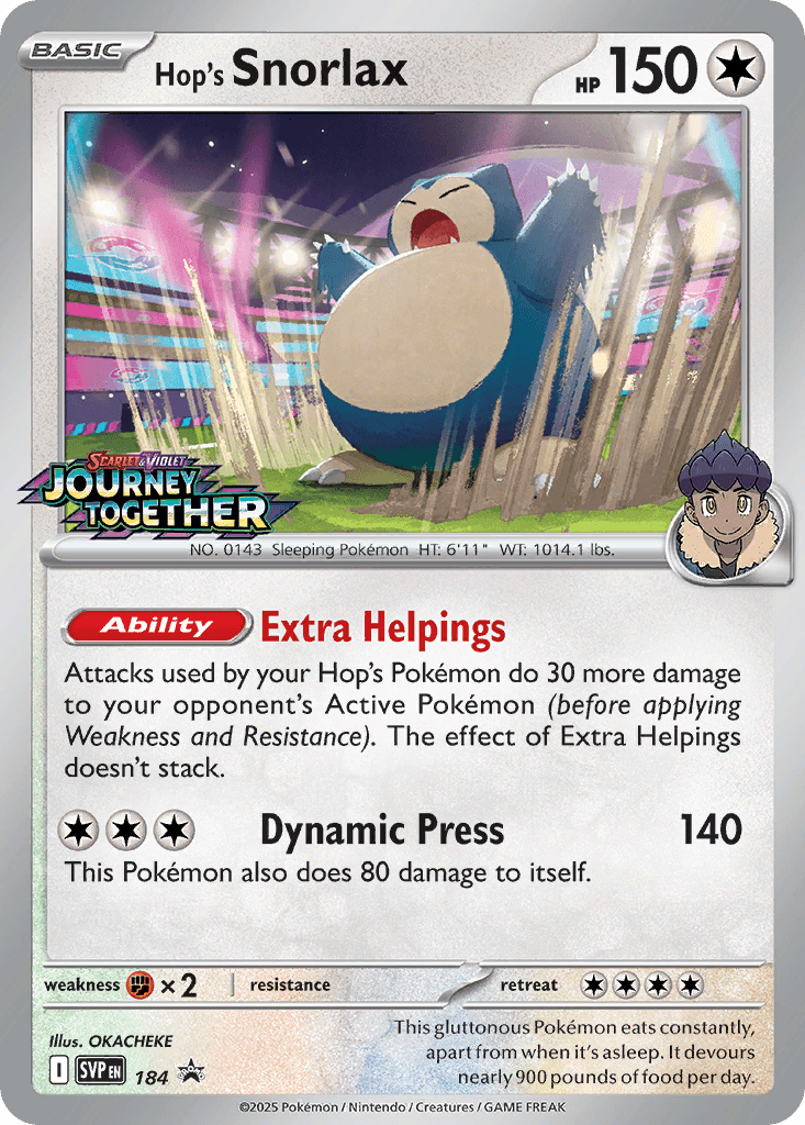 Hop's Snorlax 184