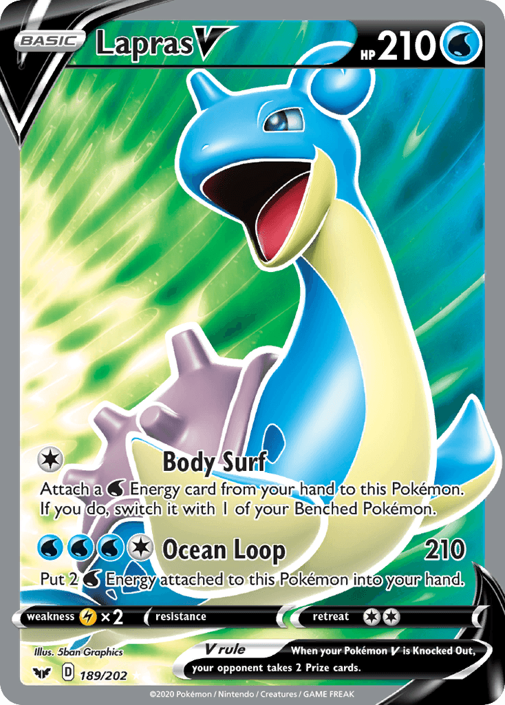 Lapras V 189