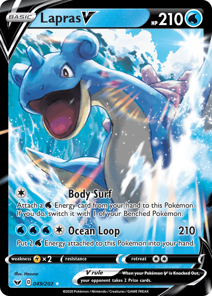 Lapras V 049/202