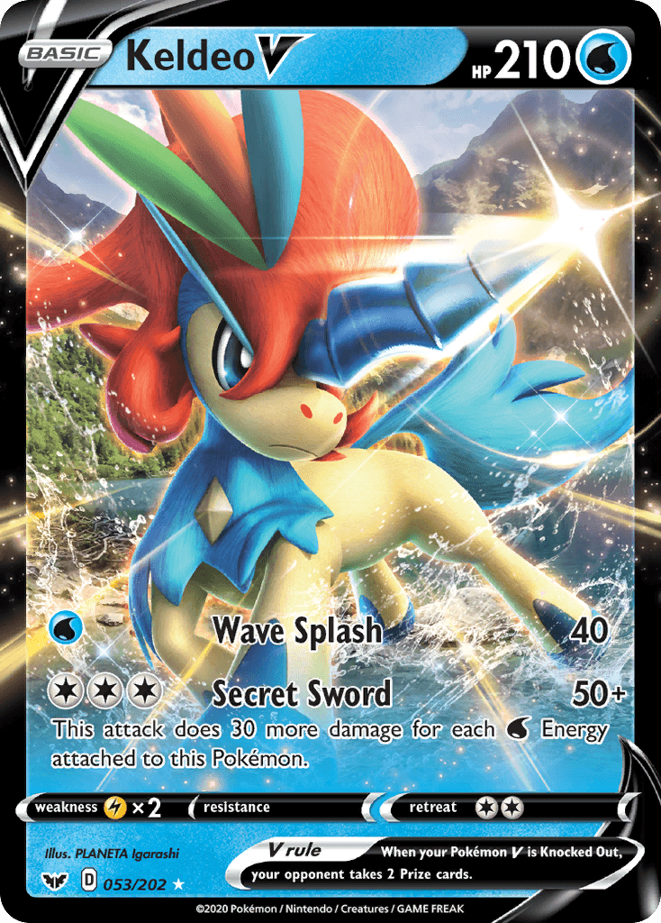 Keldeo V 053/202