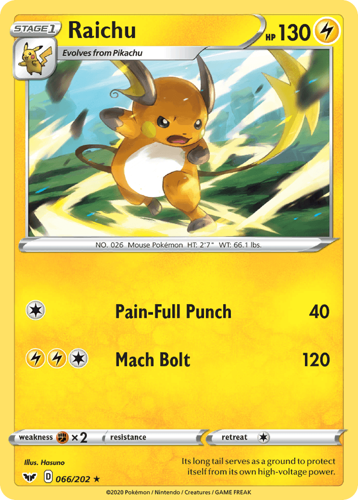 Raichu 066/202