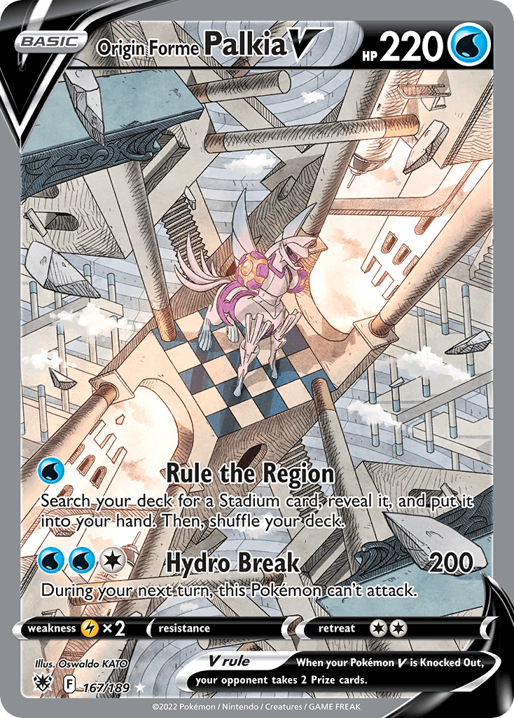 Origin Forme Palkia V 167