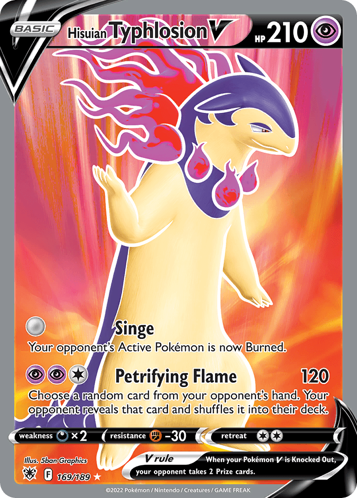 Hisuian Typhlosion V 169
