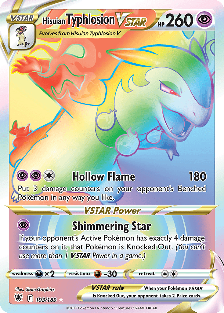 Hisuian Typhlosion VSTAR 193