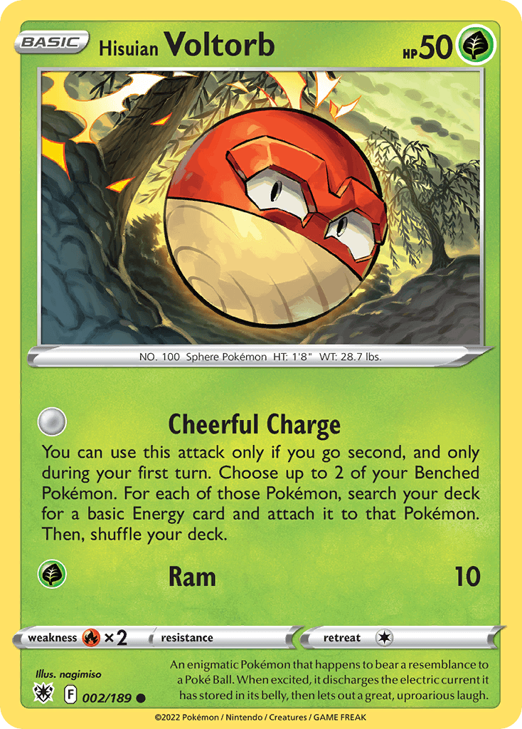 Hisuian Voltorb 002/189