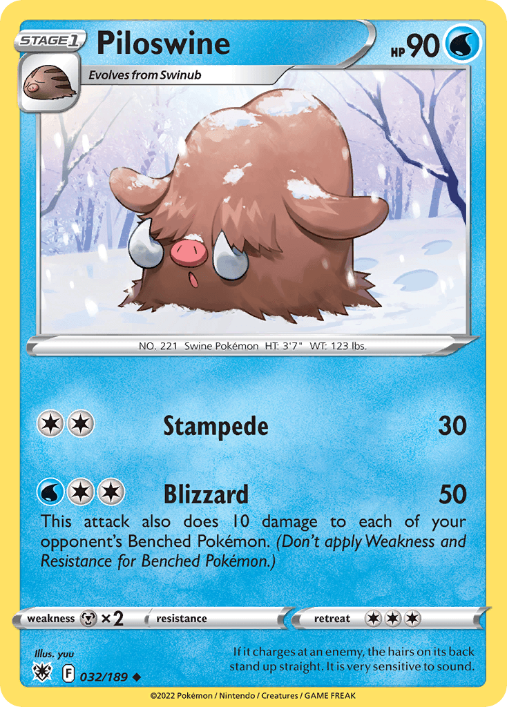 Piloswine 032/189