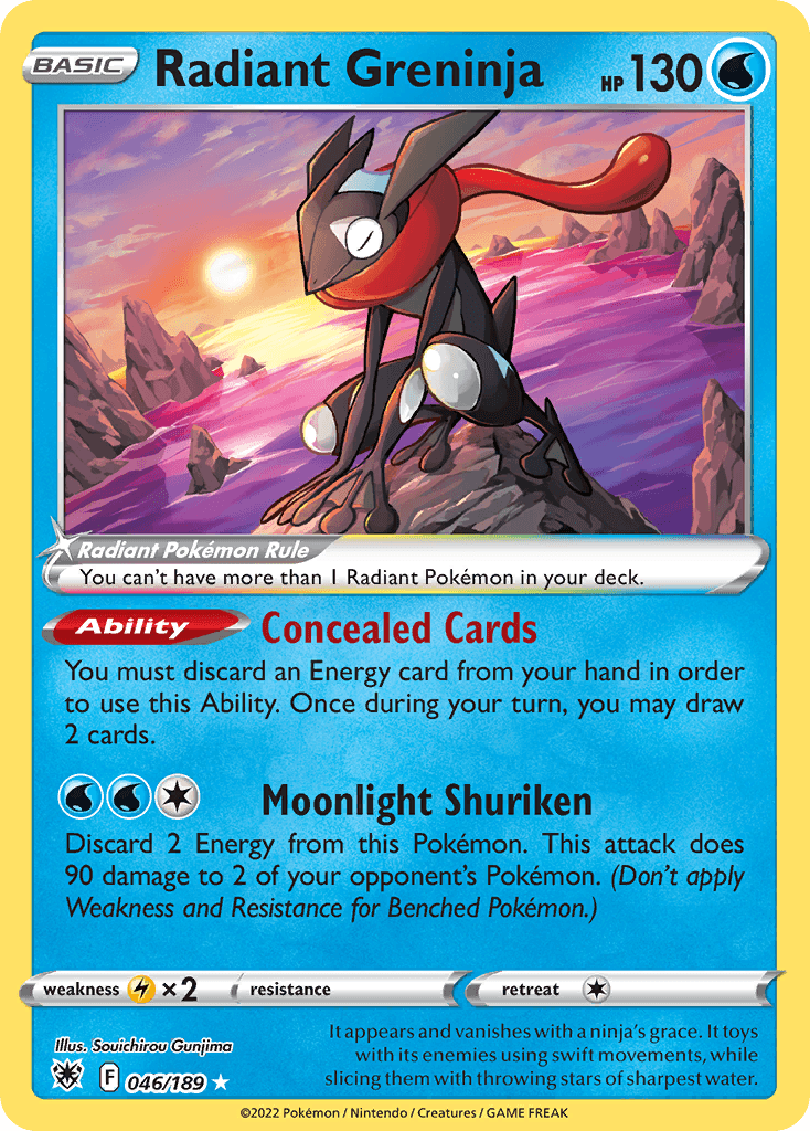 Radiant Greninja 46
