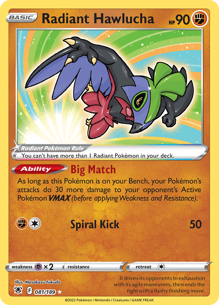 Radiant Hawlucha 81