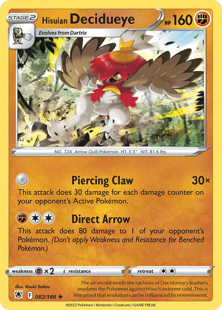 Hisuian Decidueye 082/189