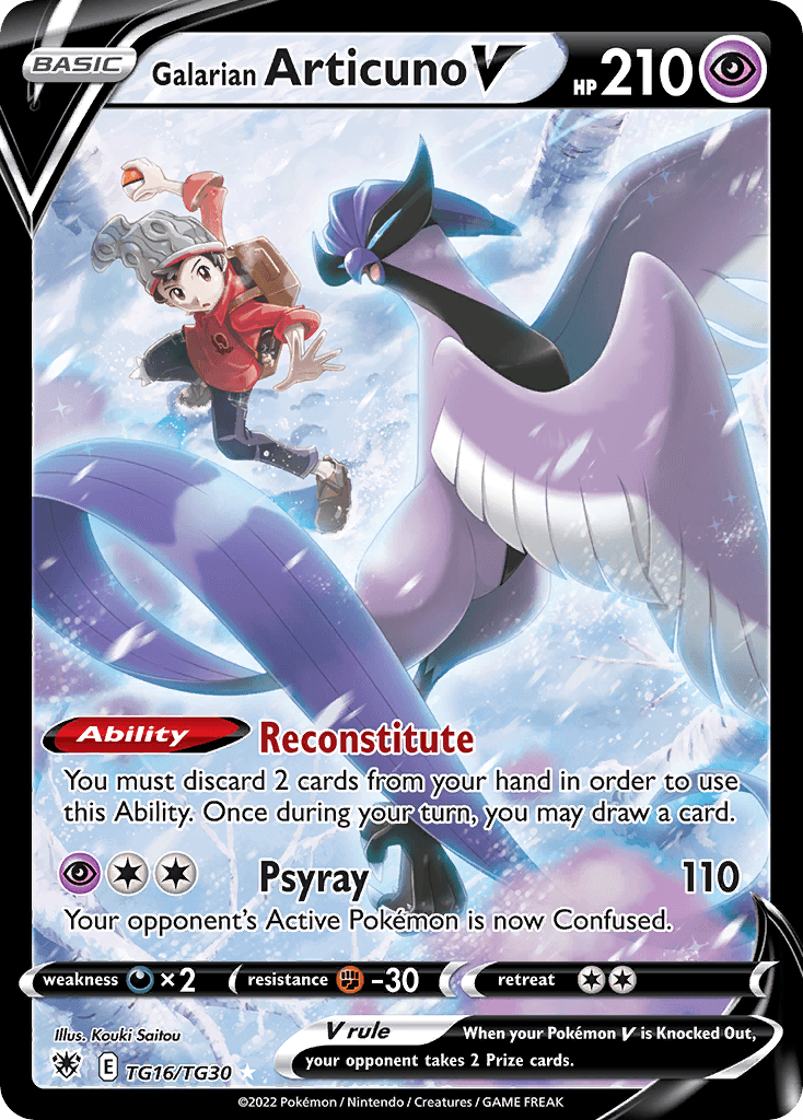 Galarian Articuno V TG16