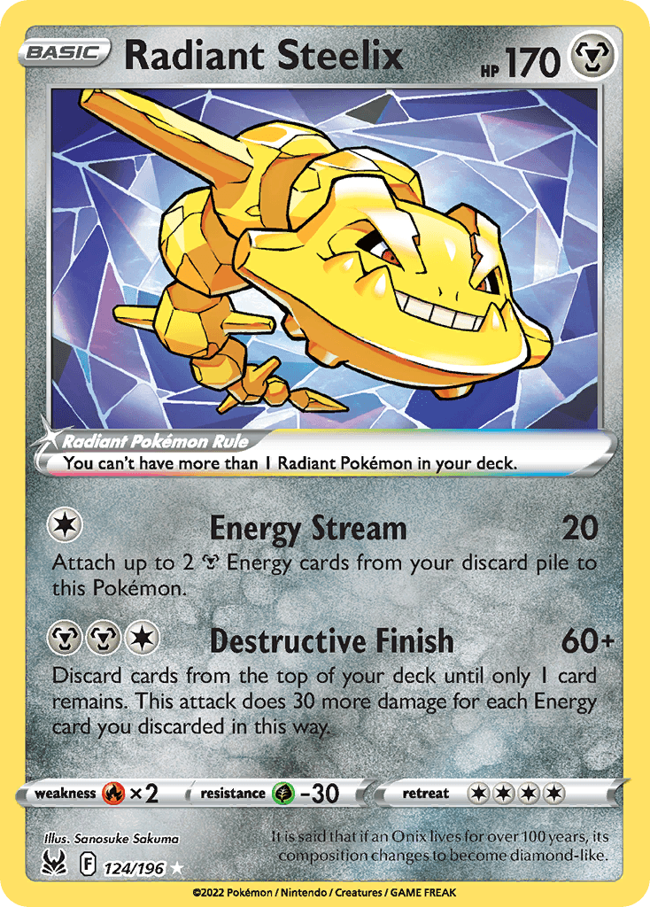 Radiant Steelix 124