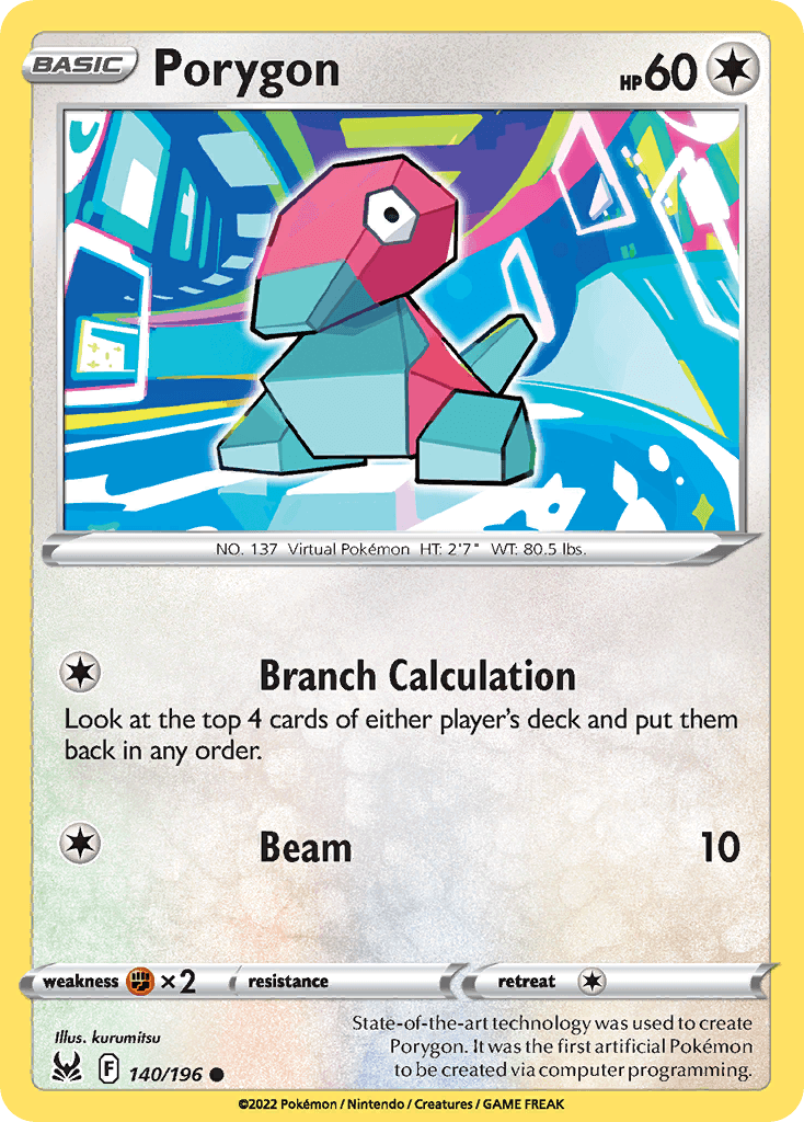 Porygon 140/196