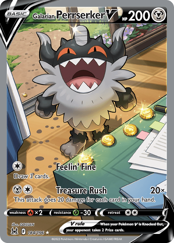 Galarian Perrserker V 184