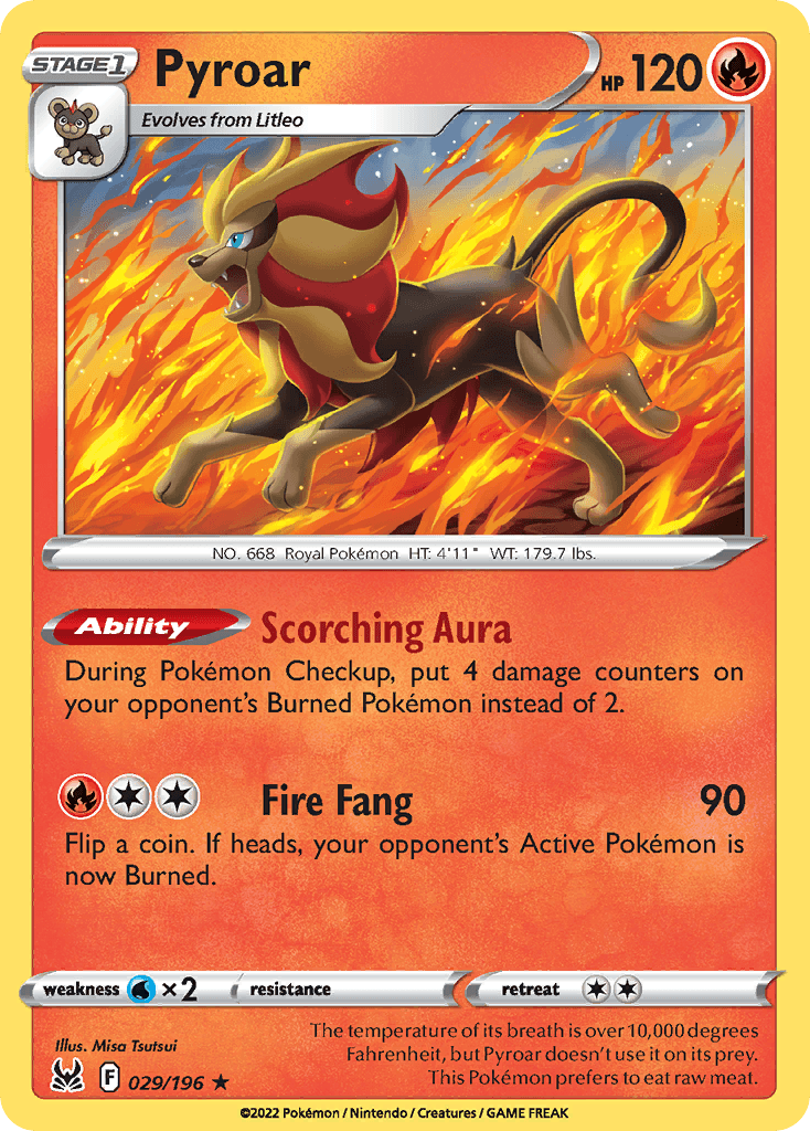 Pyroar 029/196