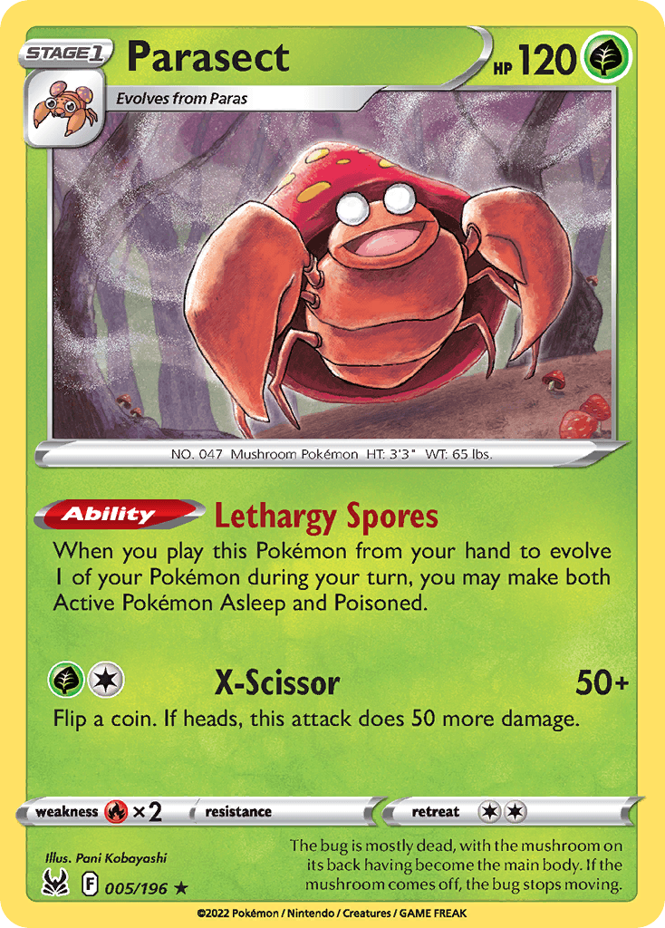 Parasect 005/196