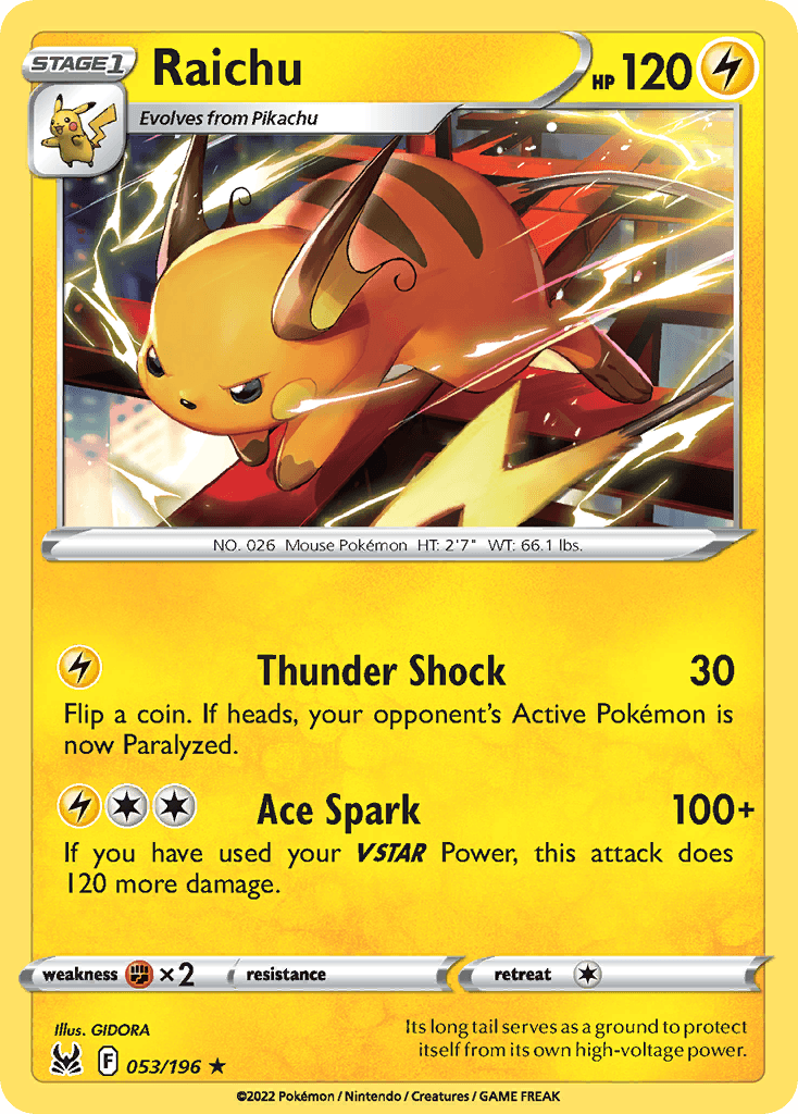 Raichu 053/196