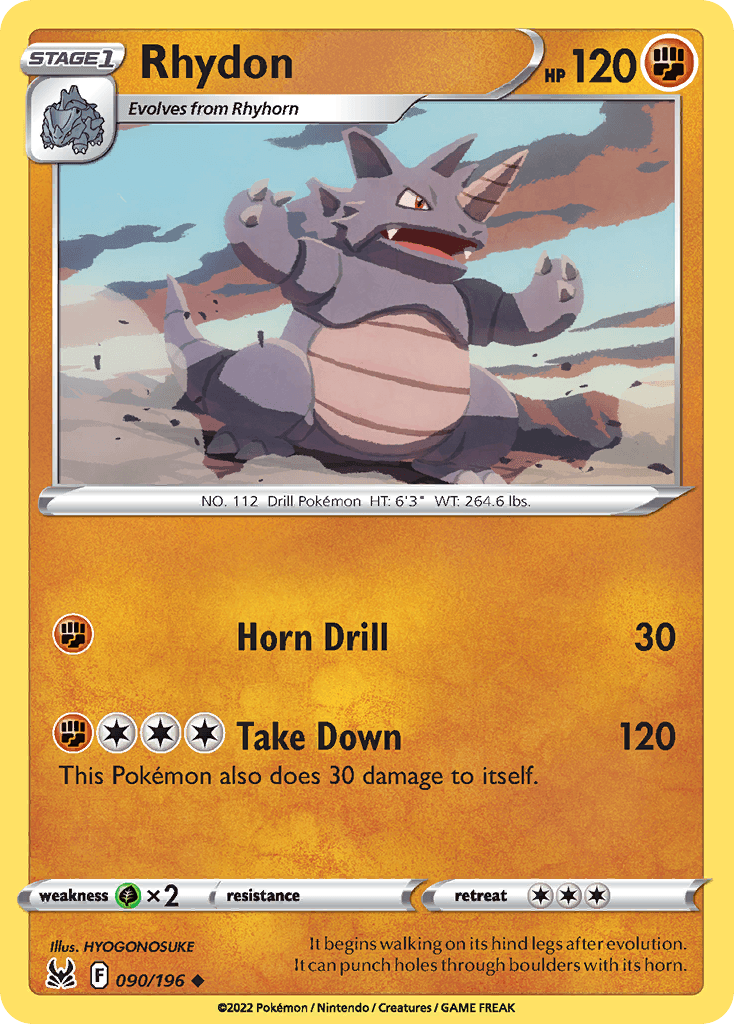 Rhydon 090/196