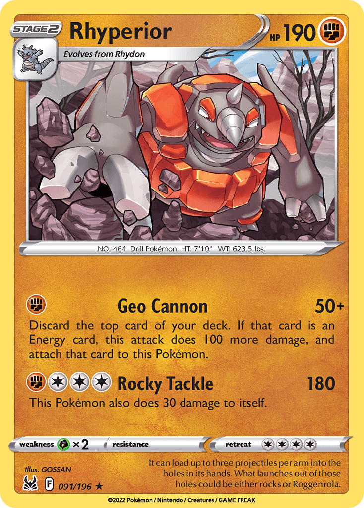 Rhyperior 091/196
