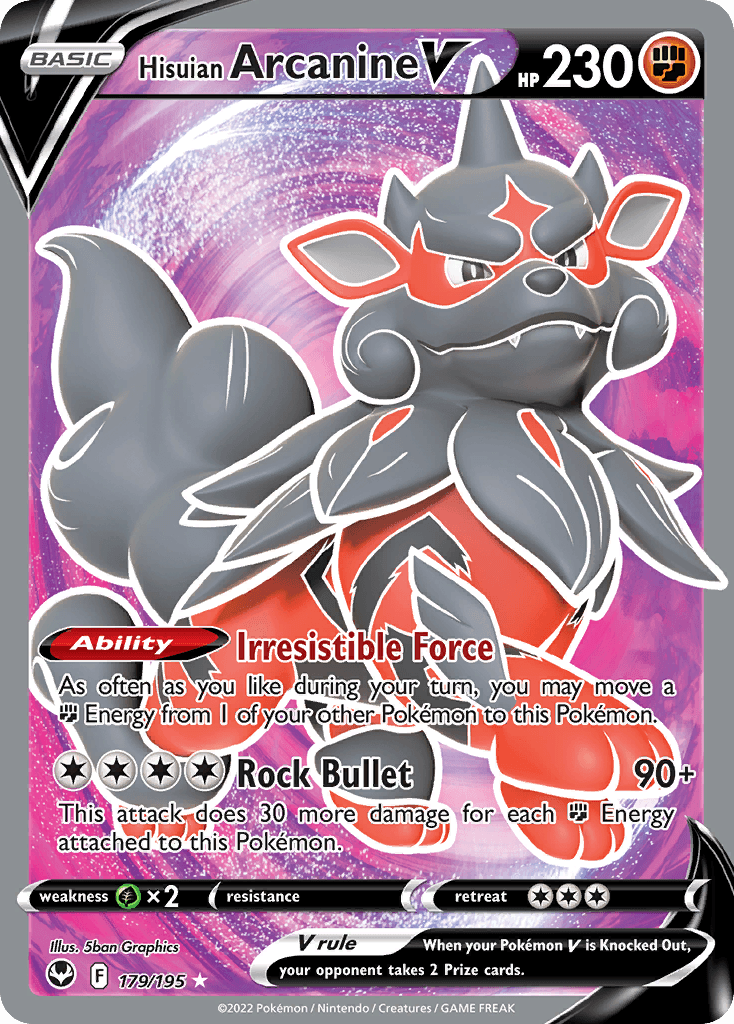 Hisuian Arcanine V 179