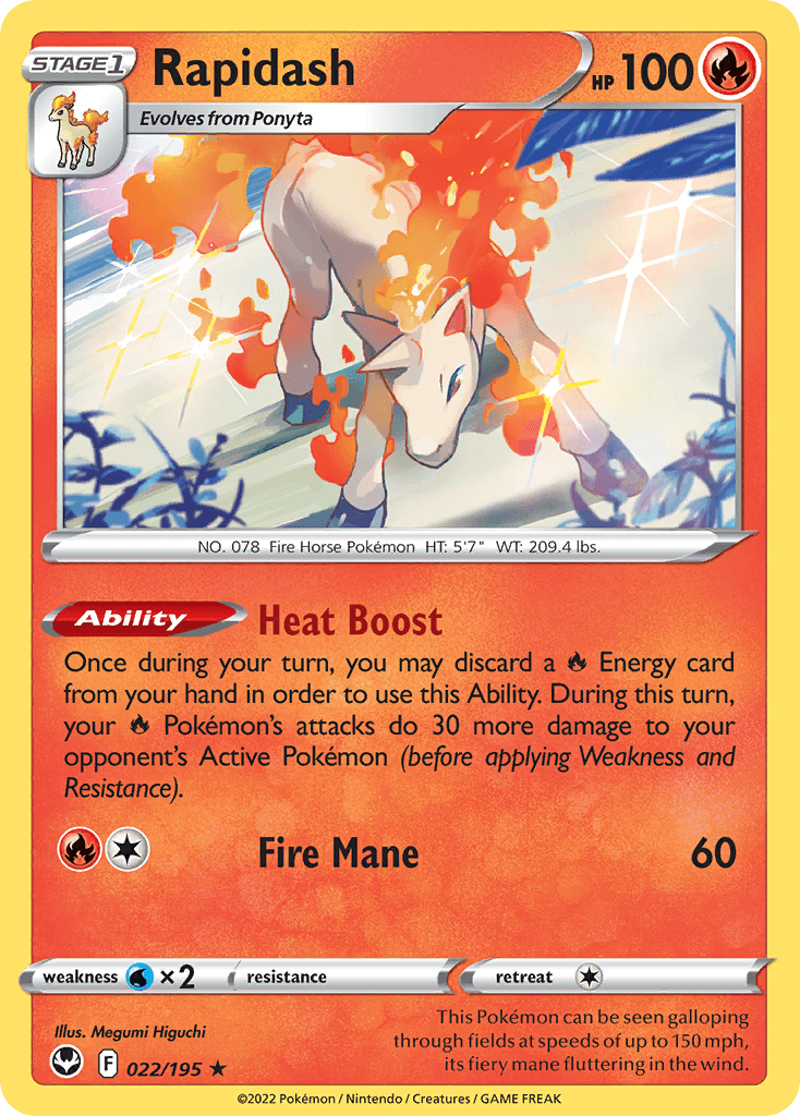 Rapidash 022/195
