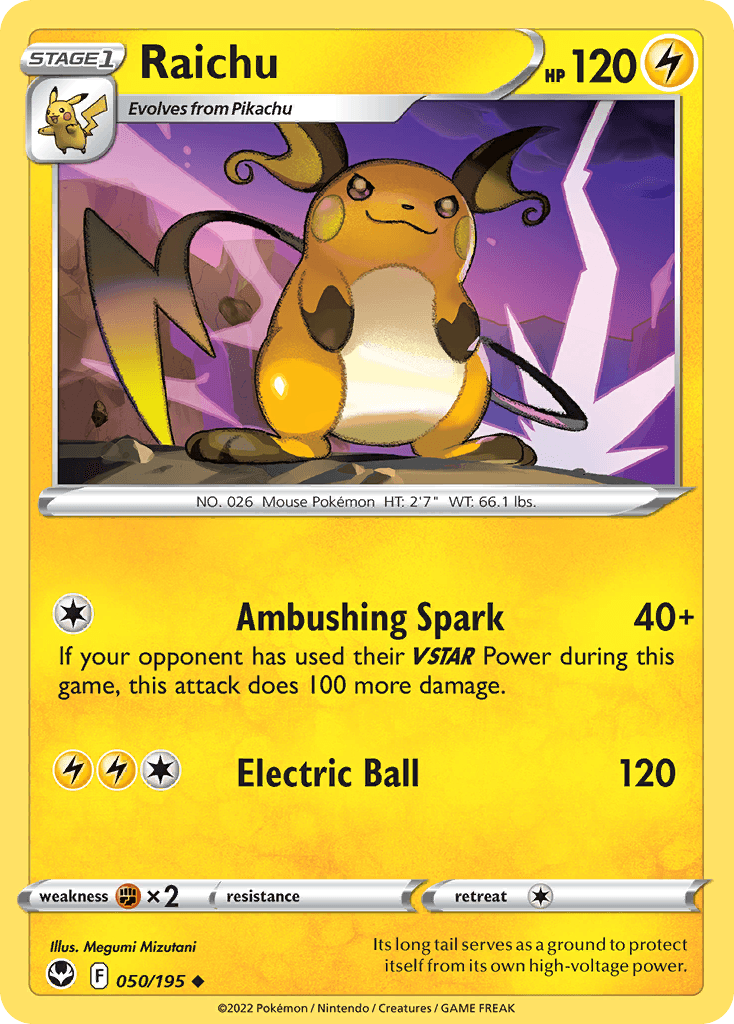 Raichu 050/195