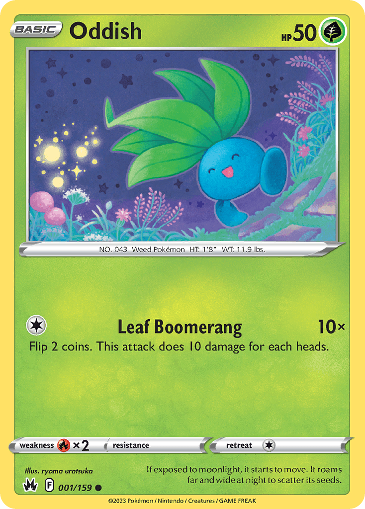 Oddish 001/159