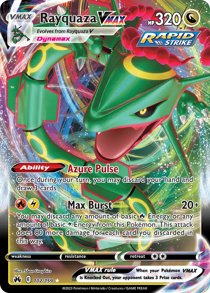 Rayquaza VMAX 102