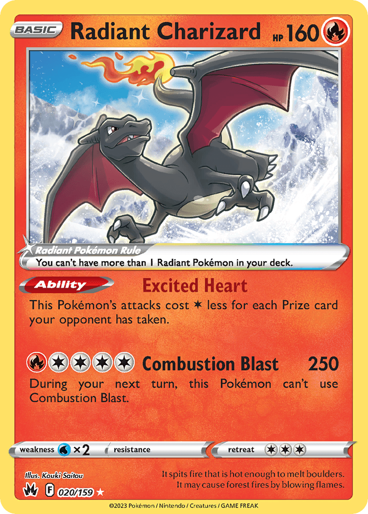 Radiant Charizard 20