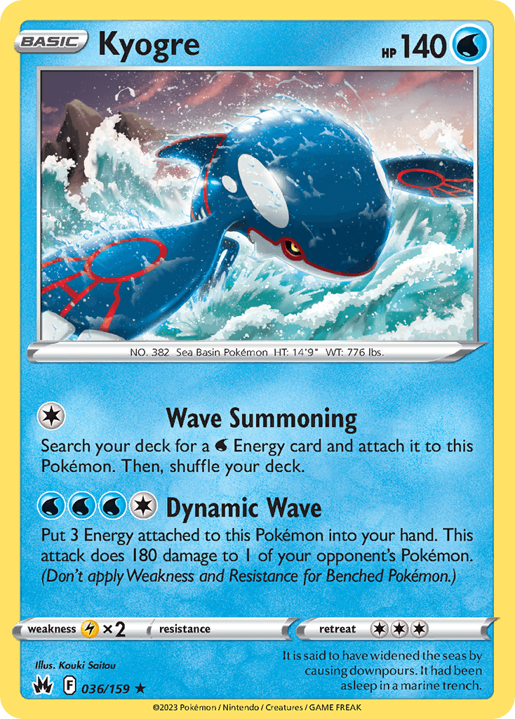 Kyogre 036/159