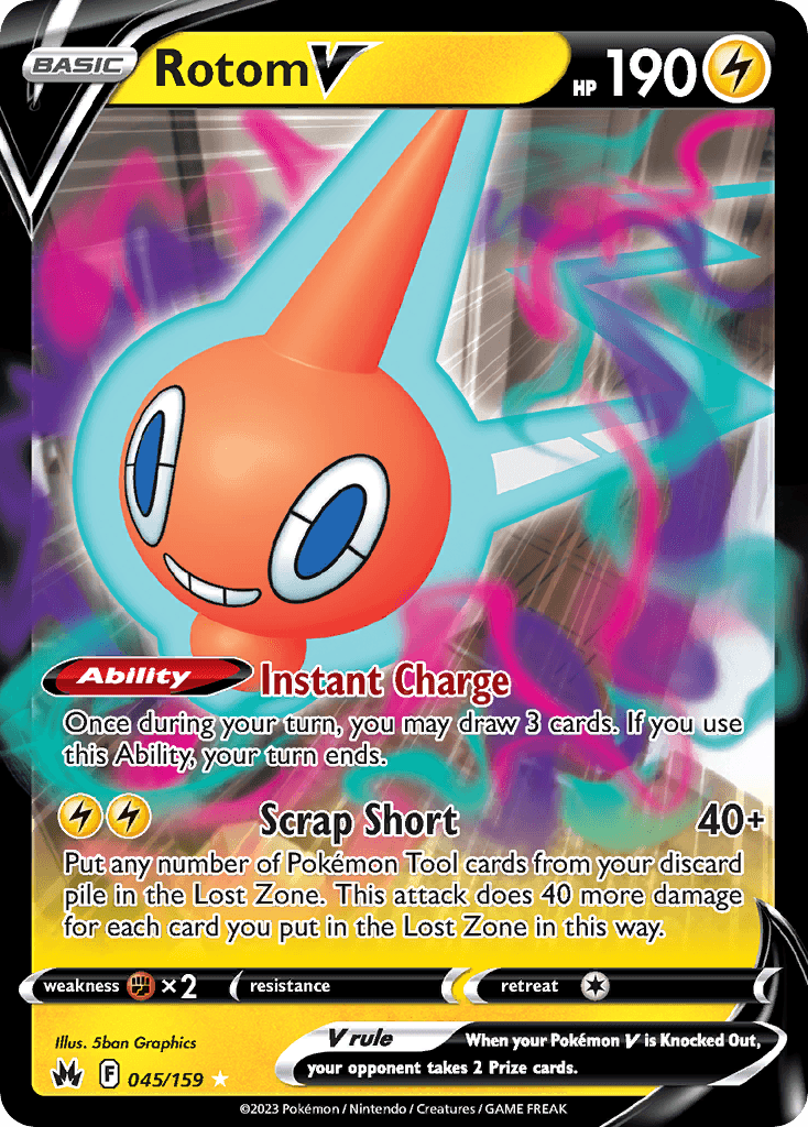 Rotom V 045/159