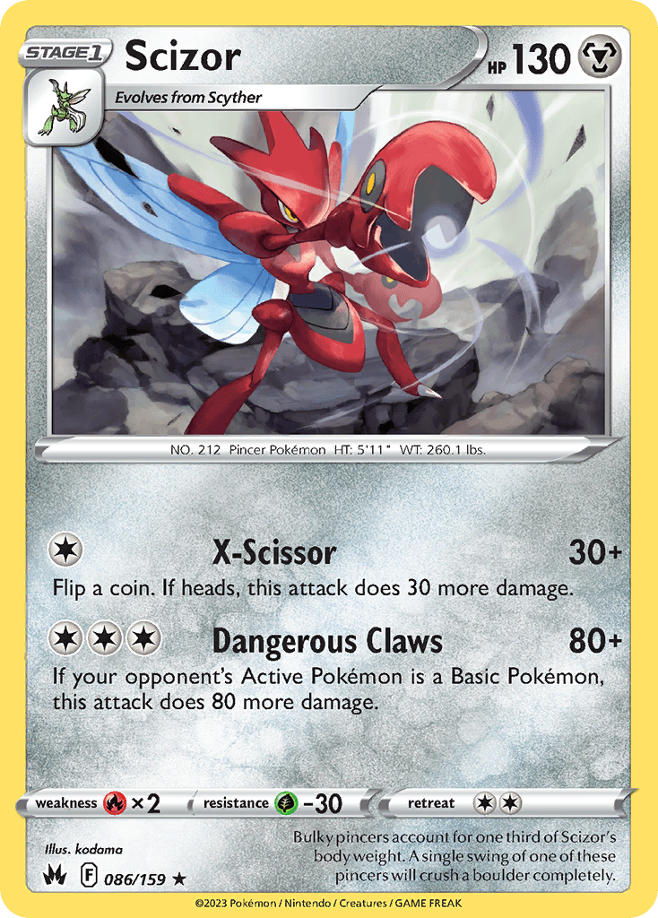 Scizor 086/159