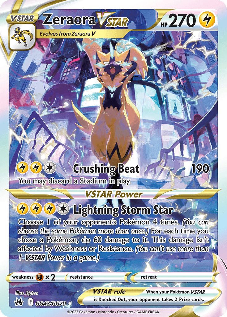 Zeraora VSTAR GG43