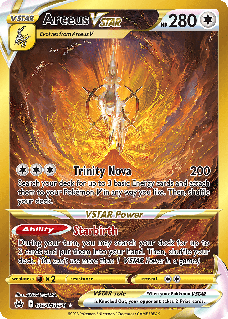 Arceus VSTAR GG70
