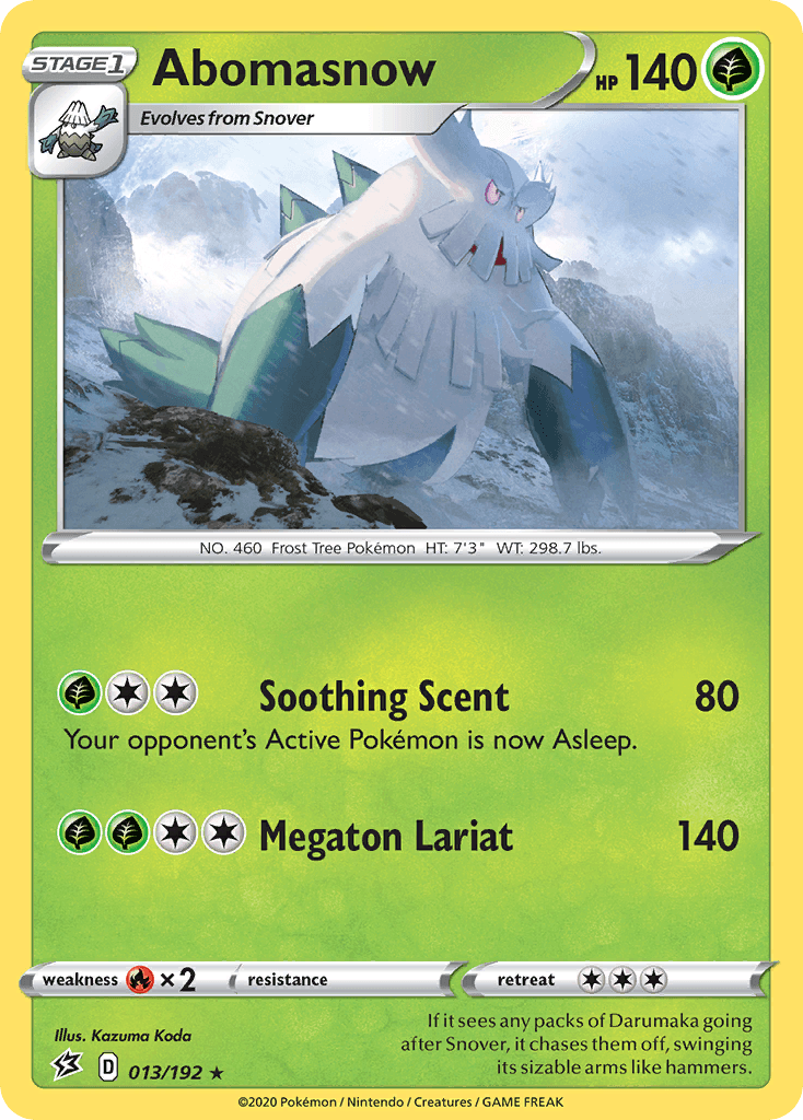 Abomasnow 013/192