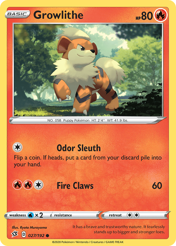 Growlithe 027/192