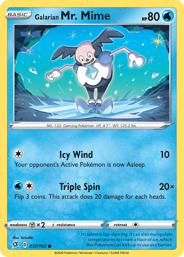 Galarian Mr. Mime 037/192